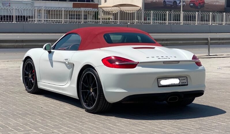 Porsche Boxster 2013 full